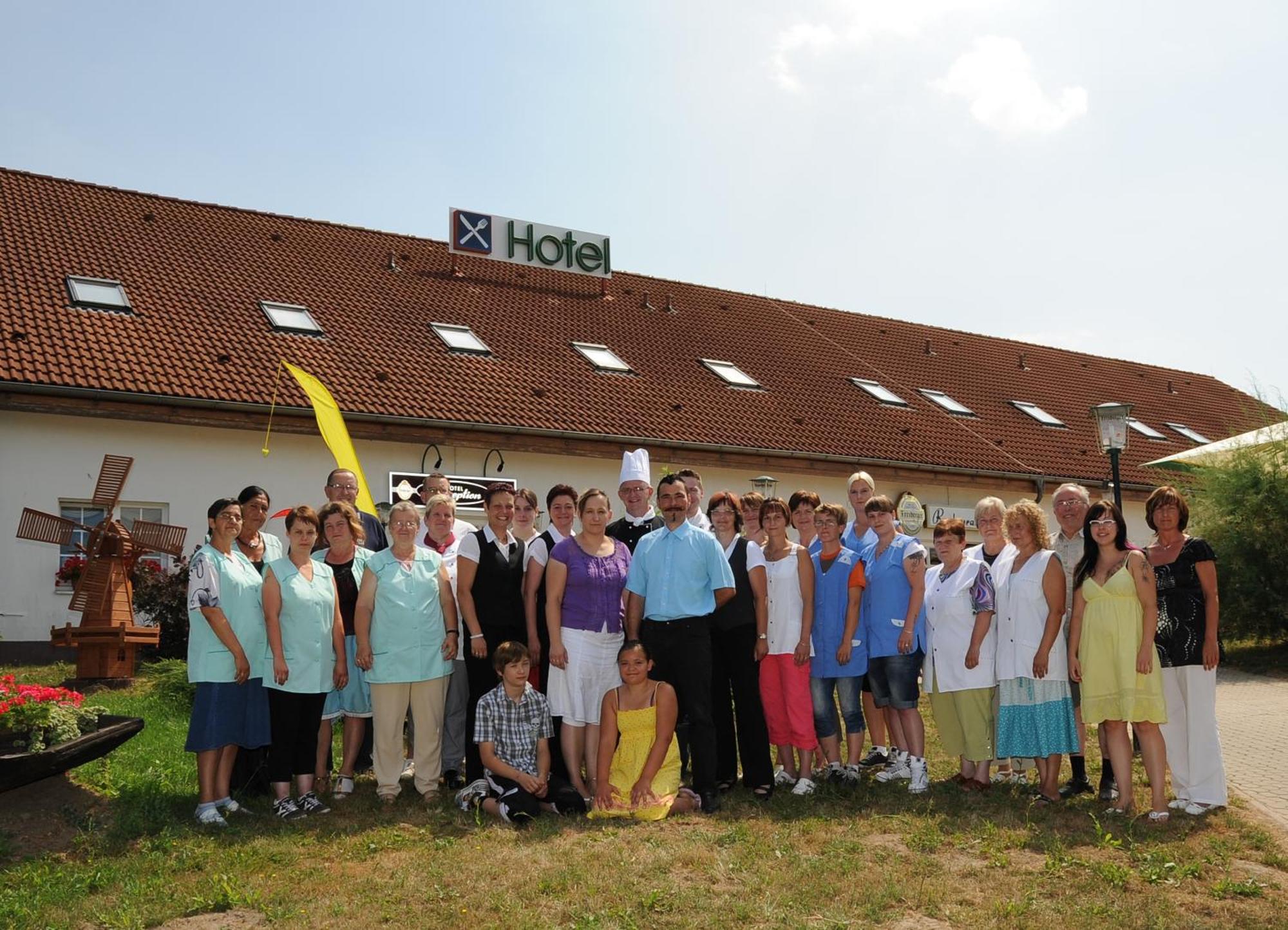 Hotel-Pension Am Muehlberg Lübbenau Buitenkant foto