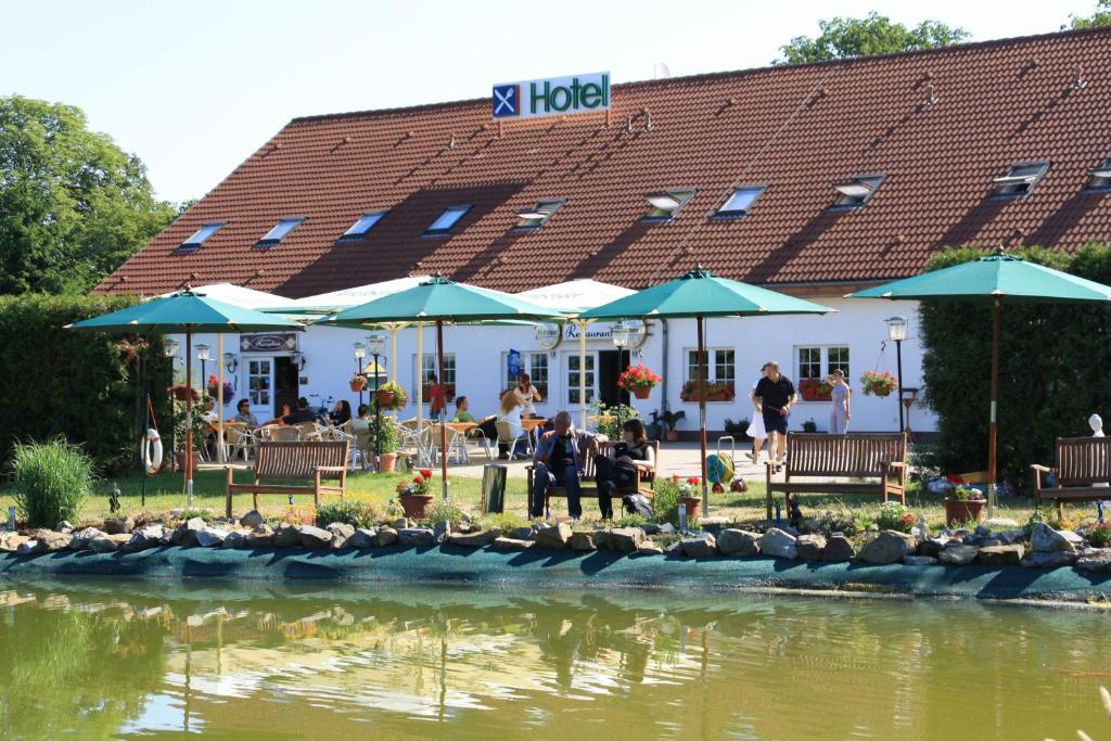 Hotel-Pension Am Muehlberg Lübbenau Kamer foto